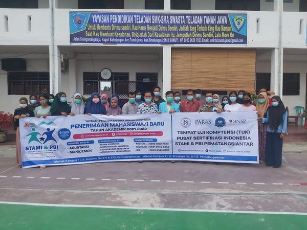 Kunjungan Persahabatan STAMI & PBI Dengan Yayasan Pendidikan Teladan SMK-SMA Swasta Teladan Tanah Jawa
